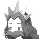 King Triton Style hairstyle