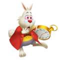White Rabbit in Kingdom Hearts Re:coded.