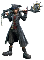 Sora as he appears in The Caribbean