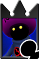 A Black Fungus's Enemy Card in Kingdom Hearts Re:Chain of Memories.