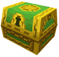 A large chest as it appears in Olympus Coliseum in Kingdom Hearts 358/2 Days