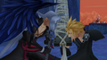 Cloud clashes with Sephiroth once again.
