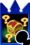 Sprite of the False Bounty card from Kingdom Hearts Re:Chain of Memories.