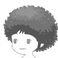 the Funky Afro (ファンキーアフロ, Fankī afuro?) hairstyle, female version