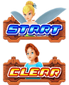 Neverland start and clear icons.