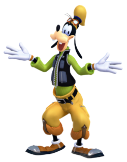 Updated Render of Goofy in Kingdom Hearts III