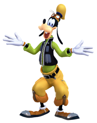 Updated Render of Goofy in Kingdom Hearts III