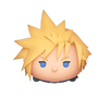 KH2 Cloud Tsum sprite from the Kingdom Hearts: Adventure in Tsum World event
