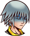 Riku's initial Dive Mode's sprite when he is in critical condition.