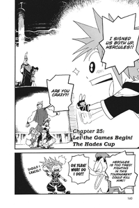 Chapter 25 - Let the Games Begin! The Hades Cup (Front) KHII Manga.png