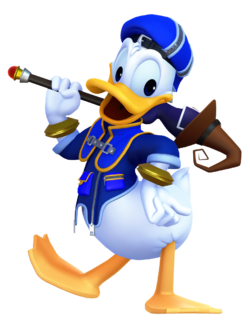Updated Render of Donald Duck in Kingdom Hearts III