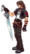 Leon in Kingdom Hearts