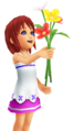 A render of young Kairi from Kingdom Hearts Melody of Memory.