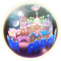 The Traverse Town world in Kingdom Hearts 3D: Dream Drop Distance