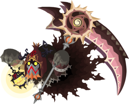 The Vile Reaper (バイオレントリーパー, Baiorento Rīpā?, lit. "Violent Reaper") Heartless from the Big Bonus Challenge event in August 2020.