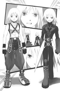 Riku and Riku Replica KHCOM Novel.png
