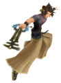 Terra with his Keyblade.