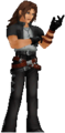 Leon's mugshot sprite from Kingdom Hearts Re:coded.