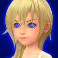 Naminé's journal portrait in the HD version of Kingdom Hearts Re:Chain of Memories.
