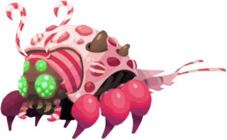 the pink candy ground Cy-Bug appearance from Quest 963 onward