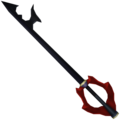 The Keyblade of heart, wielded by Ansem while he is possessing Riku.