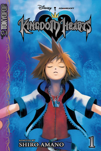 File:Kingdom Hearts, Volume 1 Cover (English).png