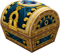 A large chest as it appears in La Cité des Cloches
