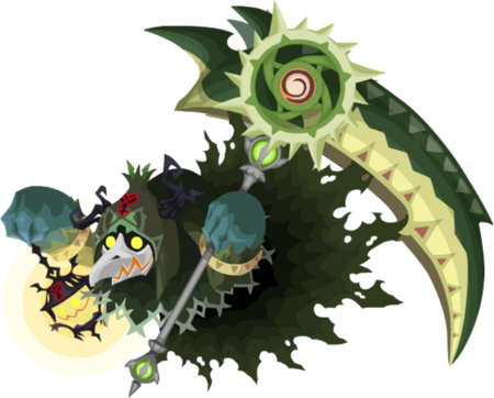 The Nimble Reaper (ニンブルリーパー, Ninburu Rīpā?) Heartless from the Big Bonus Challenge event in March 2020.
