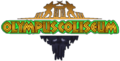 The Olympus Coliseum logo in Kingdom Hearts II