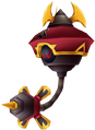 Sonic Blaster in attack mode in Kingdom Hearts Birth by Sleep Final Mix