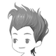 Ursula Style hairstyle (same for male/female)