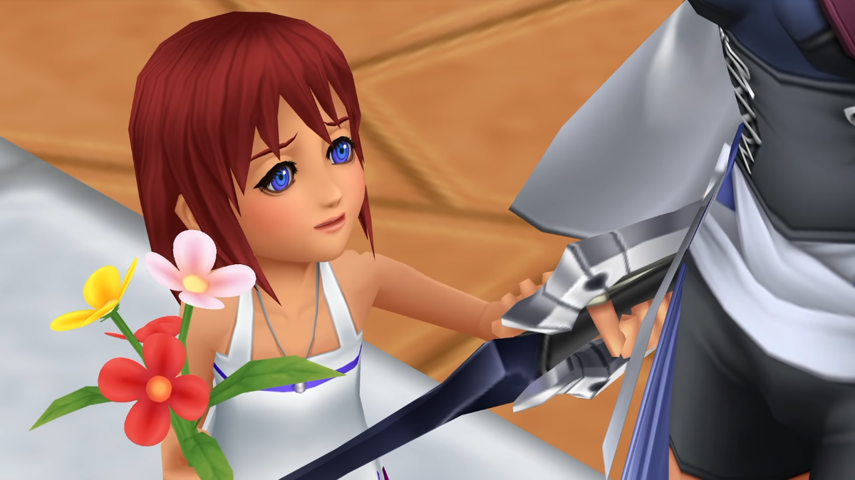 File:Kairi 01 KHBBS.png - Kingdom Hearts Wiki, the Kingdom Hearts ...
