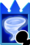 Sprite of the Aero card from Kingdom Hearts Re:Chain of Memories