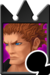 Sprite of the Lexaeus card from Kingdom Hearts Re:Chain of Memories.