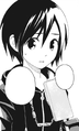 Xion as she appears in the Kingdom Hearts 358/2 Days manga