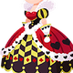 Female Queen of Hearts 2 set