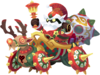 The Red-Nosed Chariot<span style="font-weight: normal">&#32;(<span class="t_nihongo_kanji" style="white-space:nowrap" lang="ja" xml:lang="ja">レッドノーズチャリオット</span><span class="t_nihongo_comma" style="display:none">,</span>&#32;<i>Reddo Nōzu Chariotto</i><span class="t_nihongo_help noprint"><sup><span class="t_nihongo_icon" style="color: #00e; font: bold 80% sans-serif; text-decoration: none; padding: 0 .1em;">?</span></sup></span>)</span> Heartless from the December 2020 Raid Boss Event.