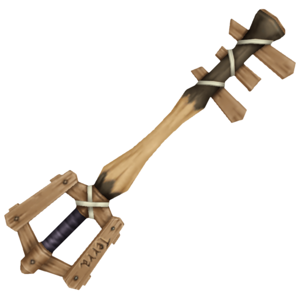 File:Wooden Keyblade KHBBS.png