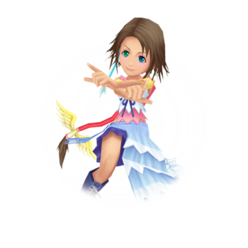 Yuna render from KHUX