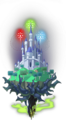 The Enchanted Dominion world in Kingdom Hearts Birth by Sleep