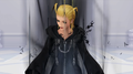 Larxene fades away after her battle with Sora.