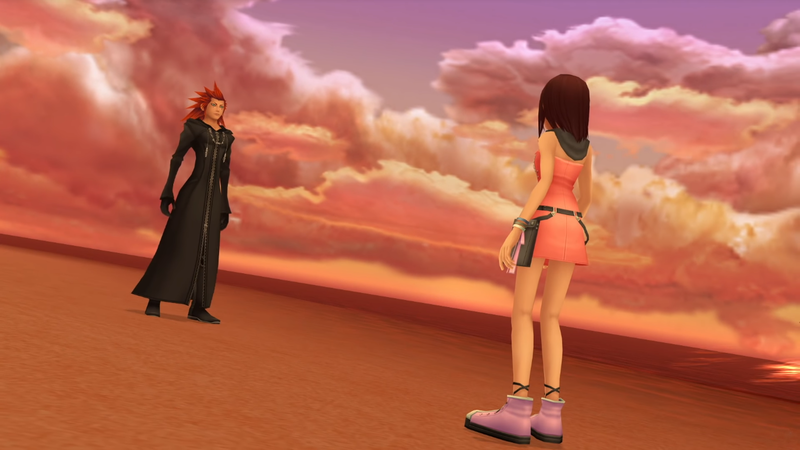 File:Axel Closes in on Kairi 01 KHII.png