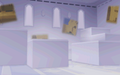 A background sprite of the Agrabah room