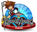 Kingdom Hearts Digital Painter logo.