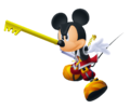 Another render of King Mickey in Kingdom Hearts II.