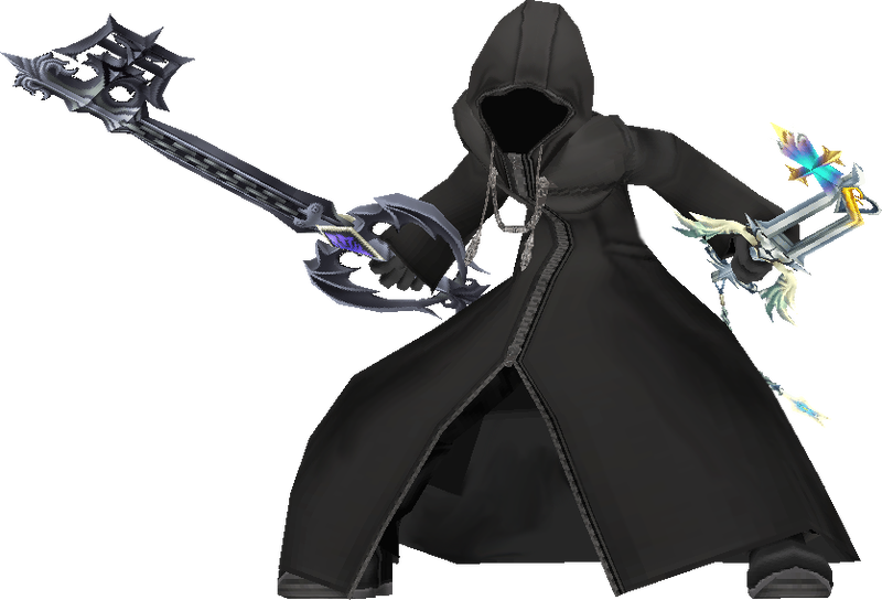 File:Roxas (Hooded) KHII.png