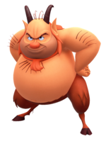 Official render for Philoctetes in Kingdom Hearts III