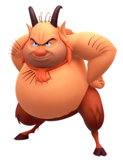 Official render for Philoctetes in Kingdom Hearts III