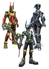 Terra, Aqua, and Ven's Armors KHBBS.png