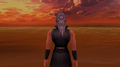A young Xehanort on the beach on the Destiny Islands.